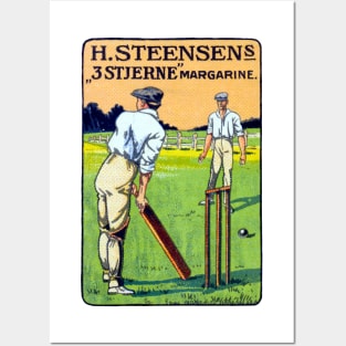 1913 Cricket Match Posters and Art